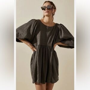 Free People Get Obsessed Babydoll Dress